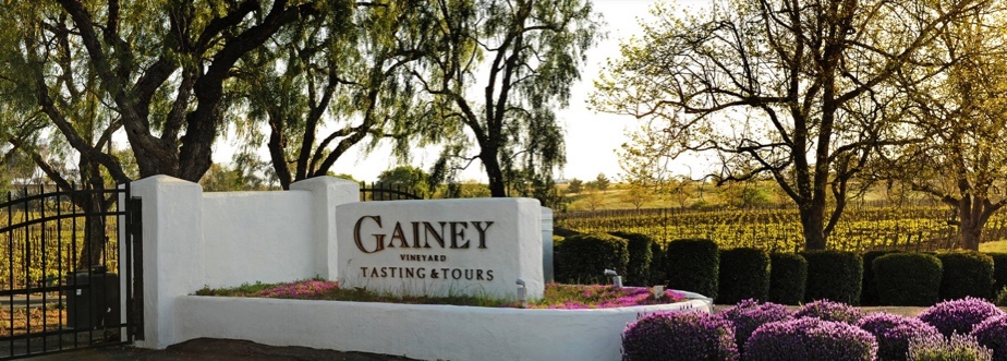 Gainey Vineyard entrance